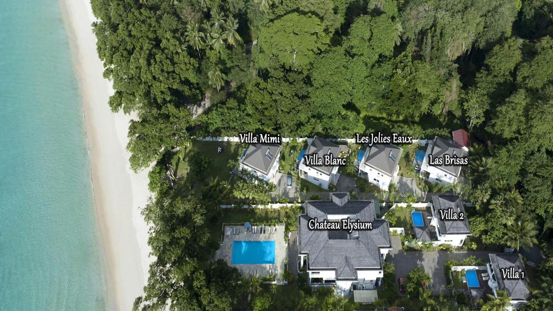 Chateau Elysium - Two Bedroom Villa 1 Beau Vallon